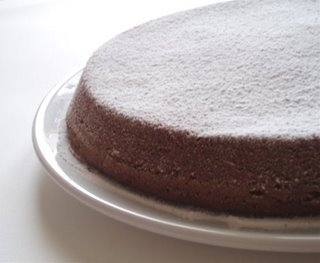 La Caprese (gâteau chocolat/amandes)